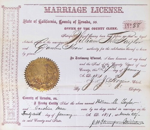 Click to see DR 6 T-8 of Marriage Certificates (DR 6 T)