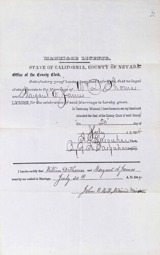 Click to see DR 6 T-11 of Marriage Certificates (DR 6 T)