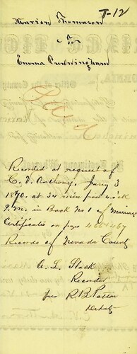 Click to see DR 6 T-12 of Marriage Certificates (DR 6 T)