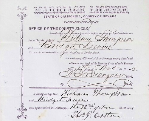 Click to see DR 6 T-16 of Marriage Certificates (DR 6 T)