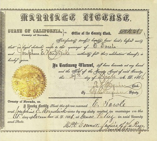 Click to see DR 6 T-20 of Marriage Certificates (DR 6 T)