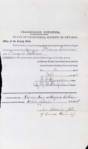 Click to see DR 6 T-28 of Marriage Certificates (DR 6 T)