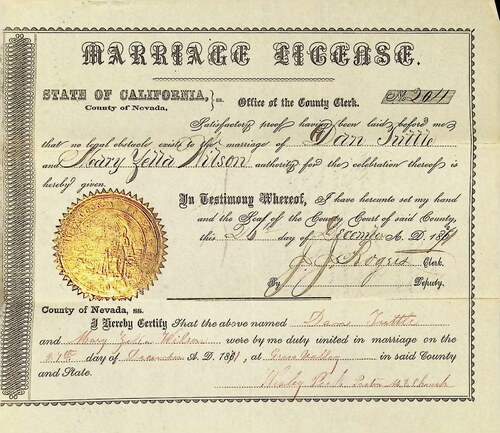 Click to see DR 6 T-31 of Marriage Certificates (DR 6 T)