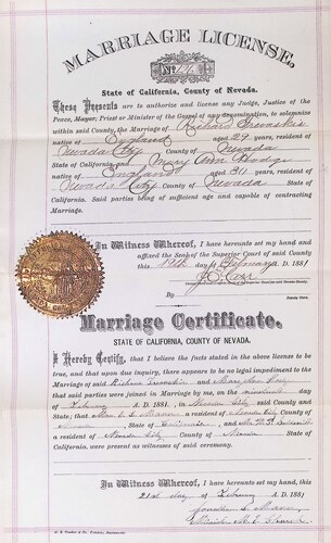 Click to see DR 6 T-37 of Marriage Certificates (DR 6 T)