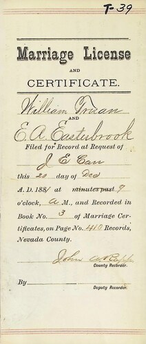 Click to see DR 6 T-39 of Marriage Certificates (DR 6 T)