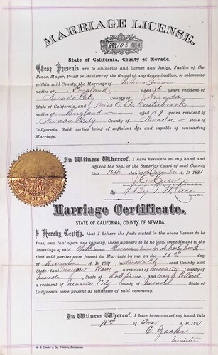 Click to see DR 6 T-39 of Marriage Certificates (DR 6 T)
