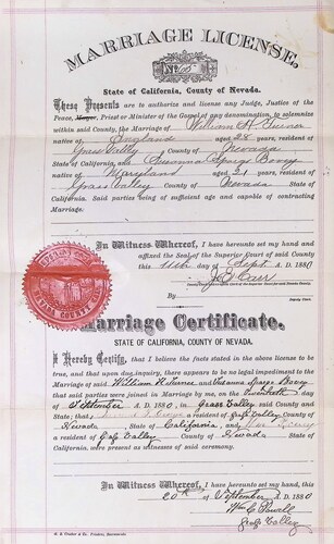 Click to see DR 6 T-40 of Marriage Certificates (DR 6 T)
