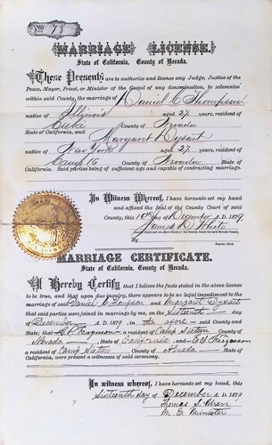 Click to see DR 6 T-41 of Marriage Certificates (DR 6 T)