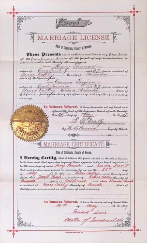 Click to see DR 6 T-48 of Marriage Certificates (DR 6 T)