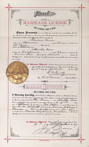 Click to see DR 6 T-52 of Marriage Certificates (DR 6 T)