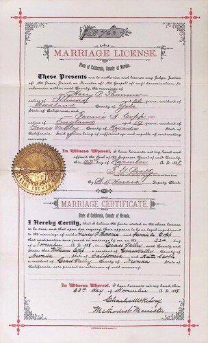 Click to see DR 6 T-53 of Marriage Certificates (DR 6 T)