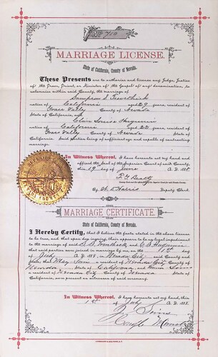 Click to see DR 6 T-54 of Marriage Certificates (DR 6 T)