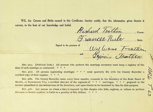 Click to see DR 6 T-63 of Marriage Certificates (DR 6 T)