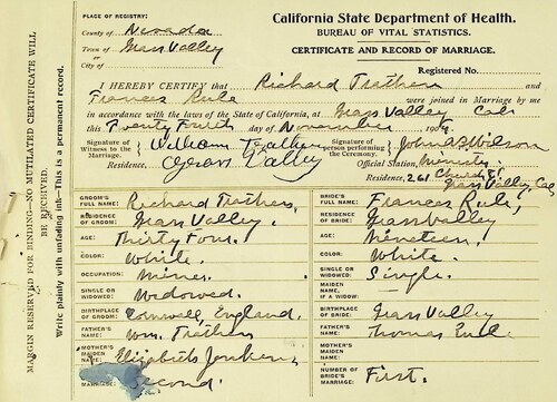 Click to see DR 6 T-63 of Marriage Certificates (DR 6 T)