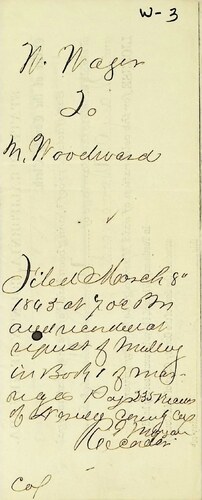 Click to see DR 6 W-3 of Marriage Certificates (DR 6 W)