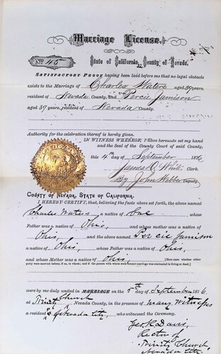 Click to see DR 6 W-11 of Marriage Certificates (DR 6 W)