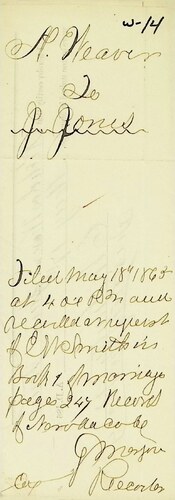 Click to see DR 6 W-13 of Marriage Certificates (DR 6 W)