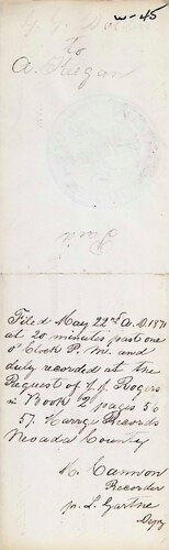 Click to see DR 6 W-44 of Marriage Certificates (DR 6 W)