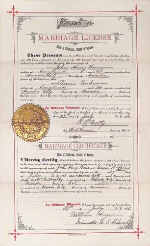 Click to see DR 6 W-90 of Marriage Certificates (DR 6 W)