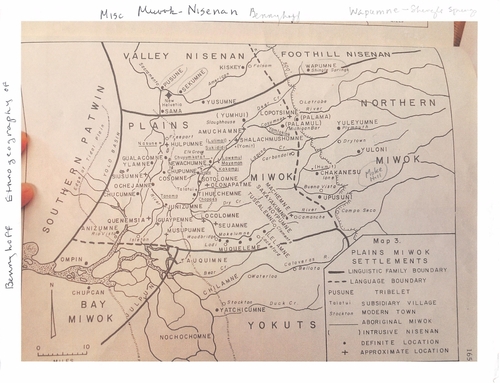 Click to view Ethnogeography of the Miwok & Nisenan Ethnogeography of the Miwok & Nisenan