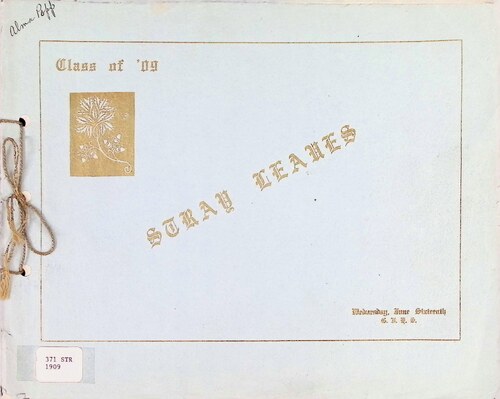 Grass Valley High School - Stray Leaves (371.STR.1909)(1909)
