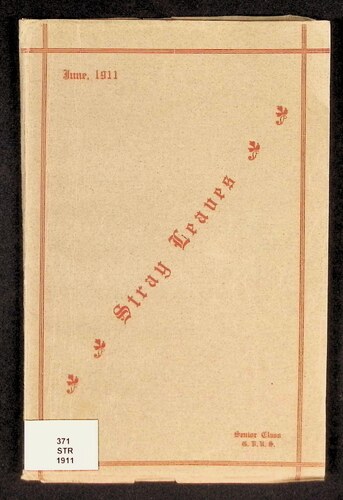 Grass Valley High School - Stray Leaves (371.STR.1911)(1911)