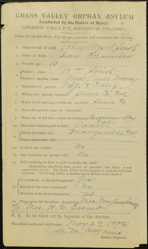 Click to view State Enrollment Papers (1901-1907) State Enrollment Papers (1901-1907)