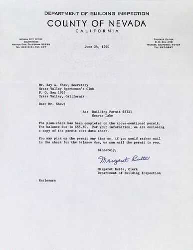 Click to view Grass Valley Sportsmans Club Documents Grass Valley Sportsmans Club Documents