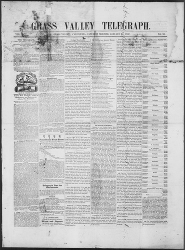 Click to view January 24, 1857 January 24, 1857