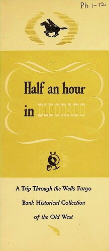 Half an Hour in El Dorado (PH 1-12)(1940s-50s)