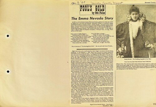 Page 258, Historical Clippings Book (HC-01)