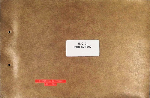 Click to view Historical Clippings Book (HC-03) Historical Clippings Book (HC-03)
