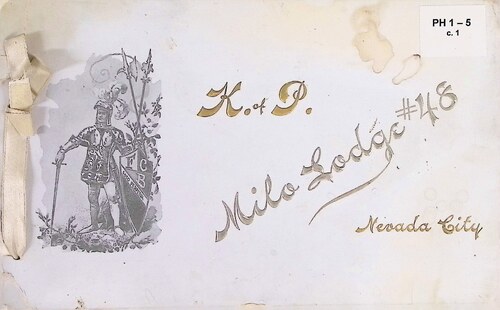 Knights of Pythias - Souvenir Ball (PH 1-5)(1893)
