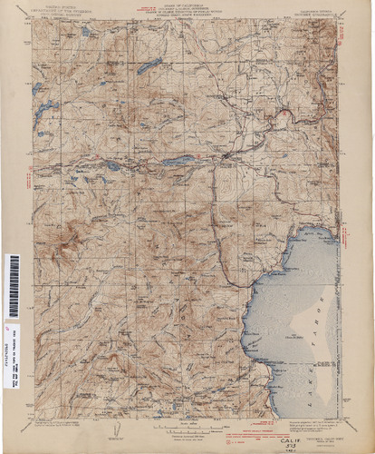 Map of Truckee (1932) [USGS]