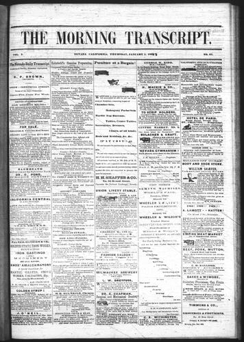 Click to view January 1, 1863 January 1, 1863