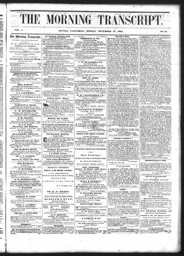 November 19, 1860