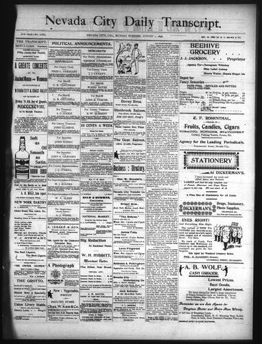 August 1, 1898