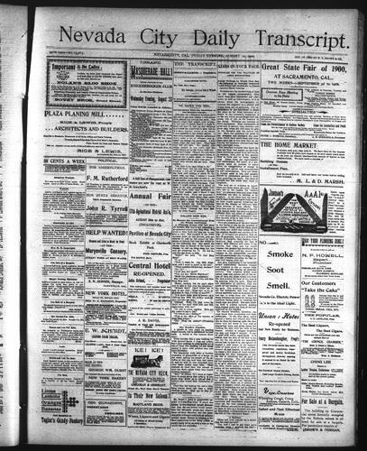 August 10, 1900