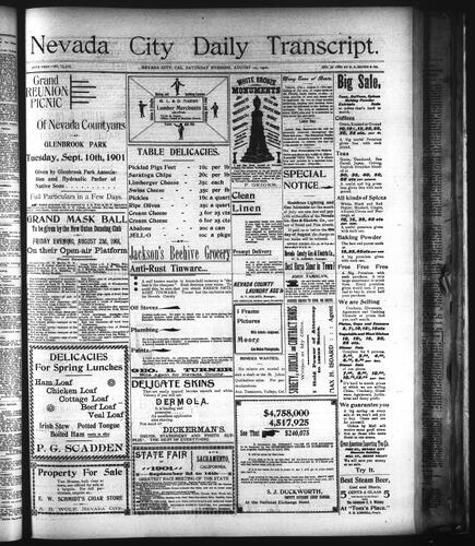 August 10, 1901