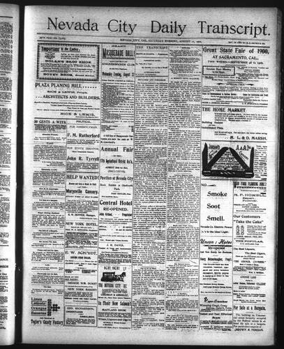 August 11, 1900