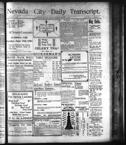 August 13, 1901