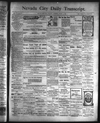 August 15, 1899