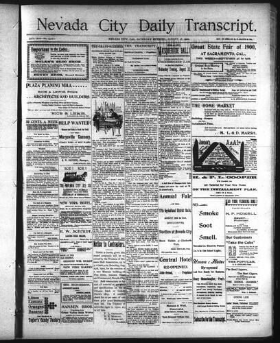 August 18, 1900