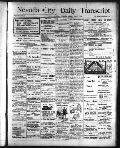 August 2, 1900