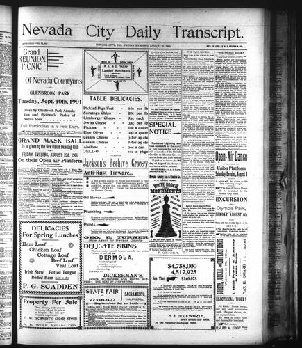 August 2, 1901