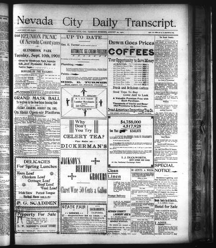 August 20, 1901