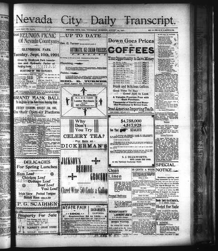 August 22, 1901