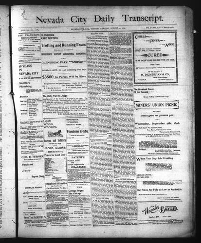 August 25, 1896