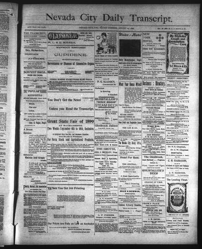August 25, 1899