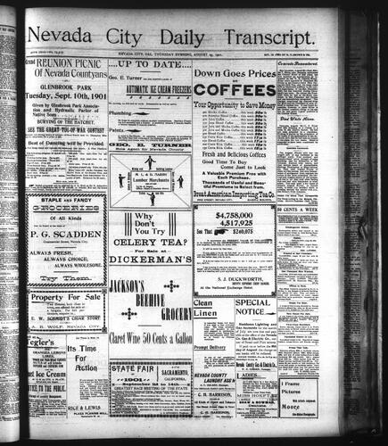August 29, 1901